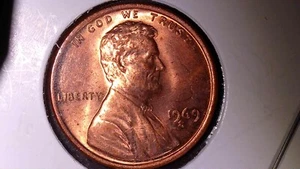 1969 S Lincoln Penny **Double Die** - Picture 1 of 13