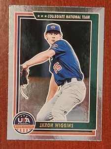 2022 USA Baseball Stars and Stripes #40 Jaxon Wiggins