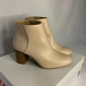 Fioni Low Ankle Boots, Harry, Nude, Size 9, Euro 40 1/2, NEW in BOX - Picture 1 of 7