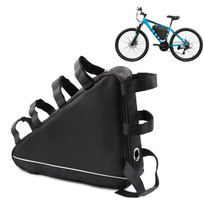 39cm Triangle Electric Mountain E-Bike lithium Battery Bag Case Cover Bicycle UK - Image 1 of 4