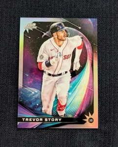 Trevor Story - 2022 Cosmic Chrome Baseball - Star Gaze - Boston Red Sox #SG-20 - Bild 1 von 2