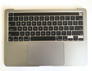 Apple MacBook Pro 13" 2020 A2338 m1 Top Case Tastiera TouchPad Touchbar Grigio - Foto 1 di 5