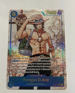 One Piece Portgas D Ace SEC Parallel OP13-119 Carrying On His Will Englisch NM - Bild 1 von 6