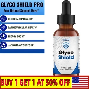 (1 Packung) Glyco Shield Blutunterstützungstropfen Advanced Vitamin Supplement 60 ml ~ - Bild 1 von 8