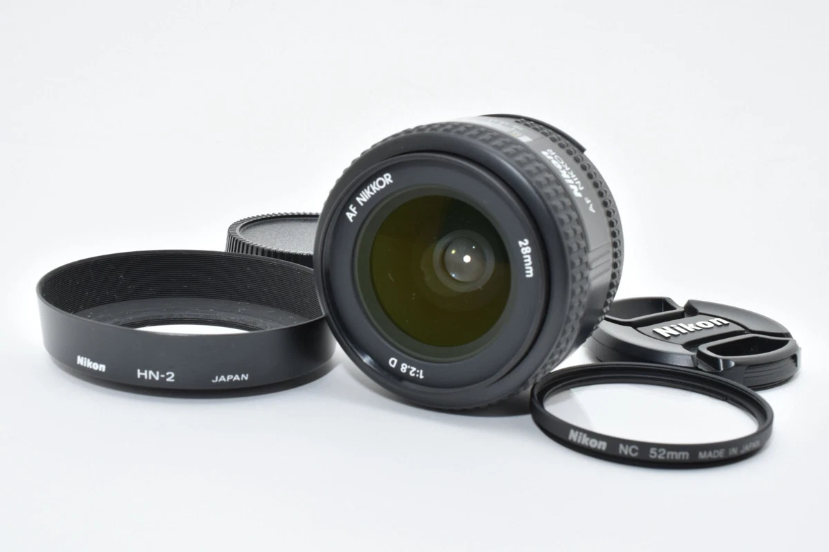 Nikon NIKKOR f/2.8 Camera Lenses 28mm Focal for sale - eBay