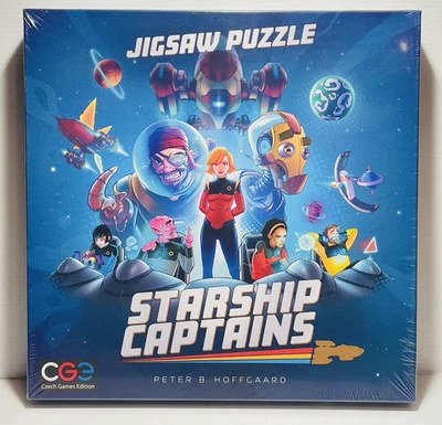 Starship Captains 1000 Pieces Jigsaw Puzzle Limited New & Sealed by CGE. - Image 1 of 4