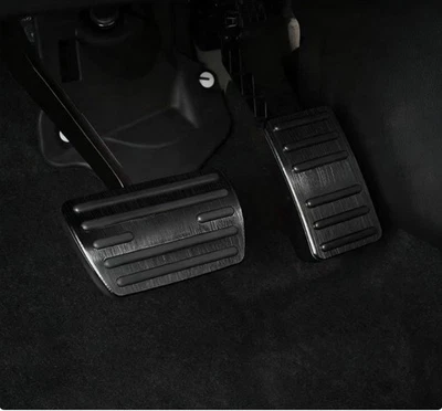 Black Aluminium Car Gas Brake Pedal Cover For Honda Accord Civic CR-V Passport - Image 1 of 4
