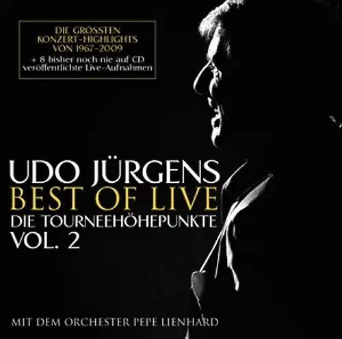 Jürgens,Udo - Best of Live-Die Tourneehöhepunkte,Vol.2 [2 CDs] - Bild 1 von 1