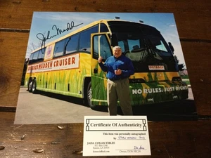 Foto firmada por el entrenador de fútbol americano John Madden de los Oakland Raiders de la corte 8x10 con certificado de autenticidad - Imagen 1 de 4