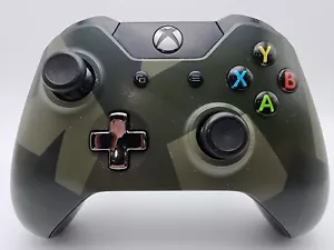 FOR PARTS OR REPAIR Microsoft XBox One Controller - Armed Forces (Model 1537) - Picture 1 of 6