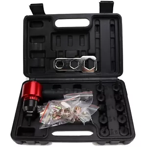 Electric Rivet Nut Gun Adapter Cordless Riveting Tool Insert Nut Drill Tool Kit - Picture 1 of 24