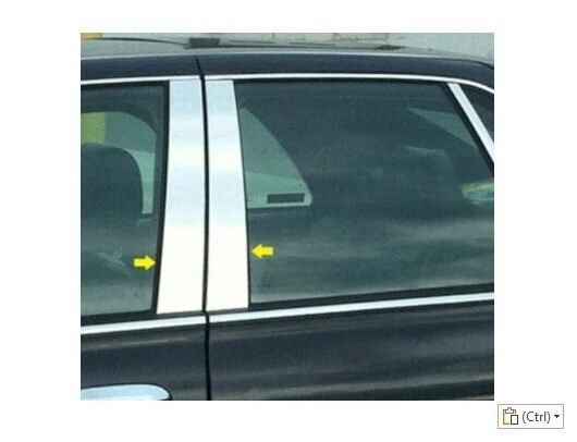 Pillar Post for 1992-1997 Cadillac Seville (4 Piece) - Image 1 of 1