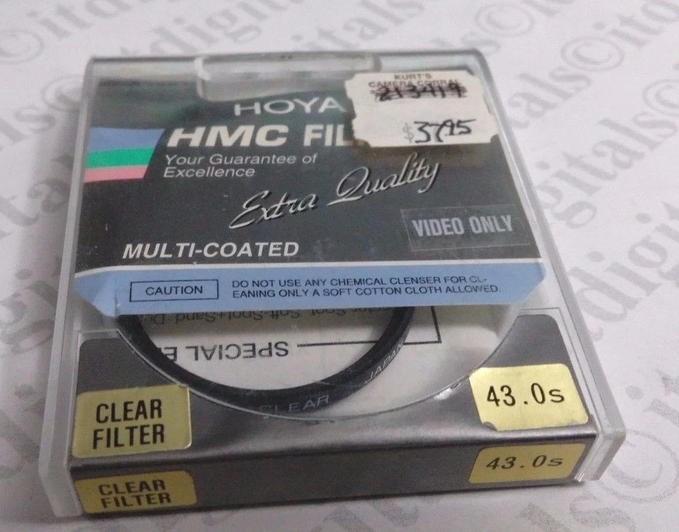 43mm Hoya Clear Multi-Coated MC Lens Filter Safety Protection Genuine 43 mm - Image 1 of 3