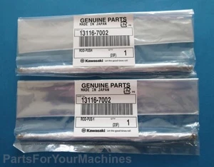 (2) OEM PUSH RODS,13116-7002, KAWASAKI FH601V, FH641V, FH680V, FH721V, 11C24 - Picture 1 of 2