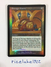 MTG - STORAGE MATRIX * FOIL * x 1 - URZA'S DESTINY - MAGIC GATHERING - SEE PICS