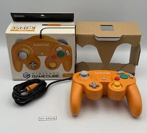 Official OEM Nintendo GameCube Controller Orange DOL-003 Japan - Excellent+ - Picture 1 of 10