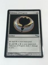 MTG - Talisman of Progress, Mirrodin NM/M Uncommon Artifact Magic The Gathering