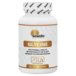 Glycina 750mg – Comprimidos – Forma Libre, Sueño, Regeneración – Sowelo - Imagen 1 de 9
