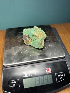 Pepita turquesa de alta dureza 138 gramos 4,8 oz stock antiguo A6 - Imagen 1 de 8