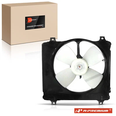 A-Premium 散热器 冷却风扇 带罩组件 适用于福特 Festiva 1990 - 1993 1.3L — 第 1/4 张图片