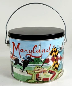 Maryland Souvenirdose mit Griff. - Bild 1 von 12