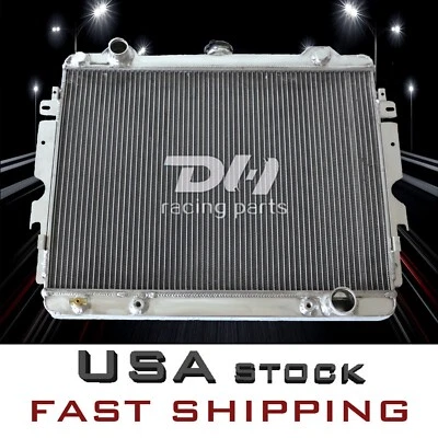 Se adapta a Dodge Dart/Valiant/Duster/Scamp 1973-79 5,2 L 5,9 L V8 3 filas radiador de aluminio Foto 1 de 4