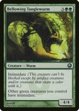 Bellowing Tanglewurm  Scars of Mirrodin MtG
