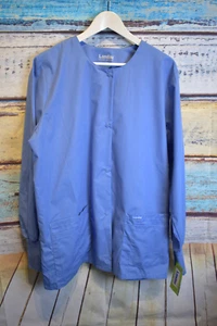 Landau Warm Up Scrub Jacket Womens L - NWT - Picture 1 of 5
