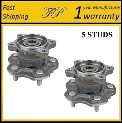 REAR Wheel Hub Bearing Assembly For 2002-2006 NISSAN ALTIMA 4-WHEEL ABS (PAIR) - Image 1 of 3