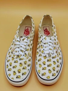 VANS X Peanuts Woodstock Women's Authentic Cartoon Shoes Size 9.5 US Men's 8~ NM - Picture 1 of 9