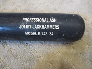 Bate de equipo de béisbol de la Liga Norte de colección Joliet Jackhammers ligas menores * - Imagen 1 de 8