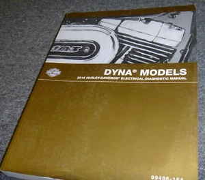 2016 Harley Davidson Dyna Fat Bob Electrical Diagnostic Manual 99496-16A xz - Picture 1 of 1
