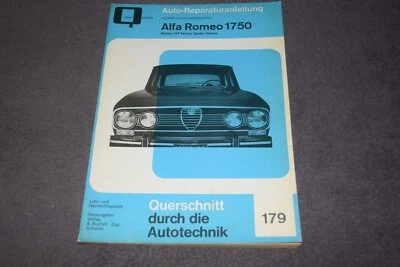 Reparaturanleitung Reparaturhandbuch Alfa Romeo 1750 -Berlina/GT erstklassig - Bild 1 von 4