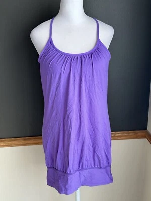 Tanque Lululemon Sin Límites, Power Purple Mini Squiggle Repujado Power Purple Talla 8 Foto 1 de 4