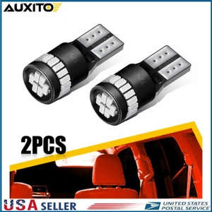 Red LED Inner Tail Light Bulbs Super Bright 2825 168 192 194 175 2821 T10 W5W E - Picture 1 of 12