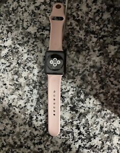 Apple Watch series 2 42MM Space grey pink sand band