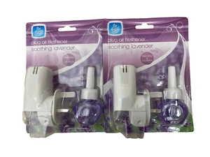 Lavendel Plug In Lufterfrischer x 2 Erfrischt Bedingungen Neu Versiegelt - Bild 1 von 1