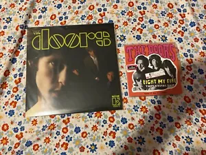 THE DOORS s/t LP w/ Light My Fire 7” Vinyl Me Please VMP Art Print-Jim Morrison - Picture 1 of 2