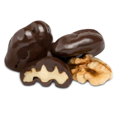 Albanese Dark Chocolate Walnuts Choose Size Free Ship - Image 1 of 3