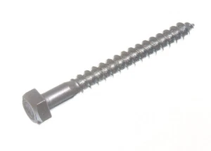 New 40 X Hex Hexagon Head Coach Screw BZP Steel M8 x 75mm - Onestopdiy - HD - Bild 1 von 1