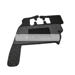 BLACK Cab Floor Rubber Mat Carpet Fit CAT Caterpillar 307C - Picture 1 of 1