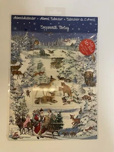 Animals in the snow Coppenrath Advent Calendar traditional with lenticular panel - Picture 1 of 12