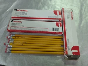 Lote 32 Lápiz Vintage Universal 55400 Negro Plomo Madera Estuche Nº 2 NUEVO - Imagen 1 de 4