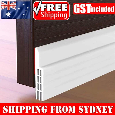 Door Draft Insect Stopper Seal Under Bottom Strip Self Adhesive Weather Strippin - image 1 of 4