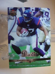 2006 Fleer Ultra Football Card  #77 Domanick Davis   (88618) - Picture 1 of 2