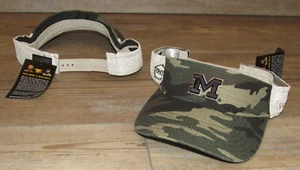 Michigan Wolverines Top of the World Green Camo Snapback Visor Hat Cap Size Men - Picture 1 of 1