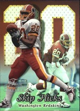 1999 Flair Showcase Football Card #63 Skip Hicks PN