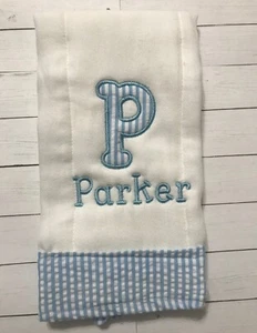 Personalized burp cloth - Picture 1 of 1