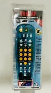 RCA RCU300WB SYSTEM LINK 3  TV VCR CABLE REMOTE CONTROL BLUE NEW RETRO NIB - Picture 1 of 5