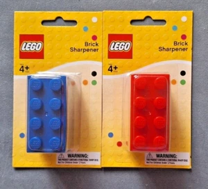 LEGO SACAPUNTAS GRUESO LADRILLO NUEVO ELIGE COLOR - Imagen 1 de 4